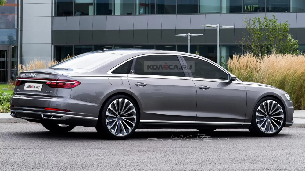 Audi A8 L Horch Comes Got A Detailed Detailed Renderings